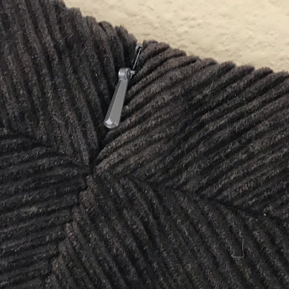 Ann Taylor Brown Corduroy Skirt B - Picture 3 of 5